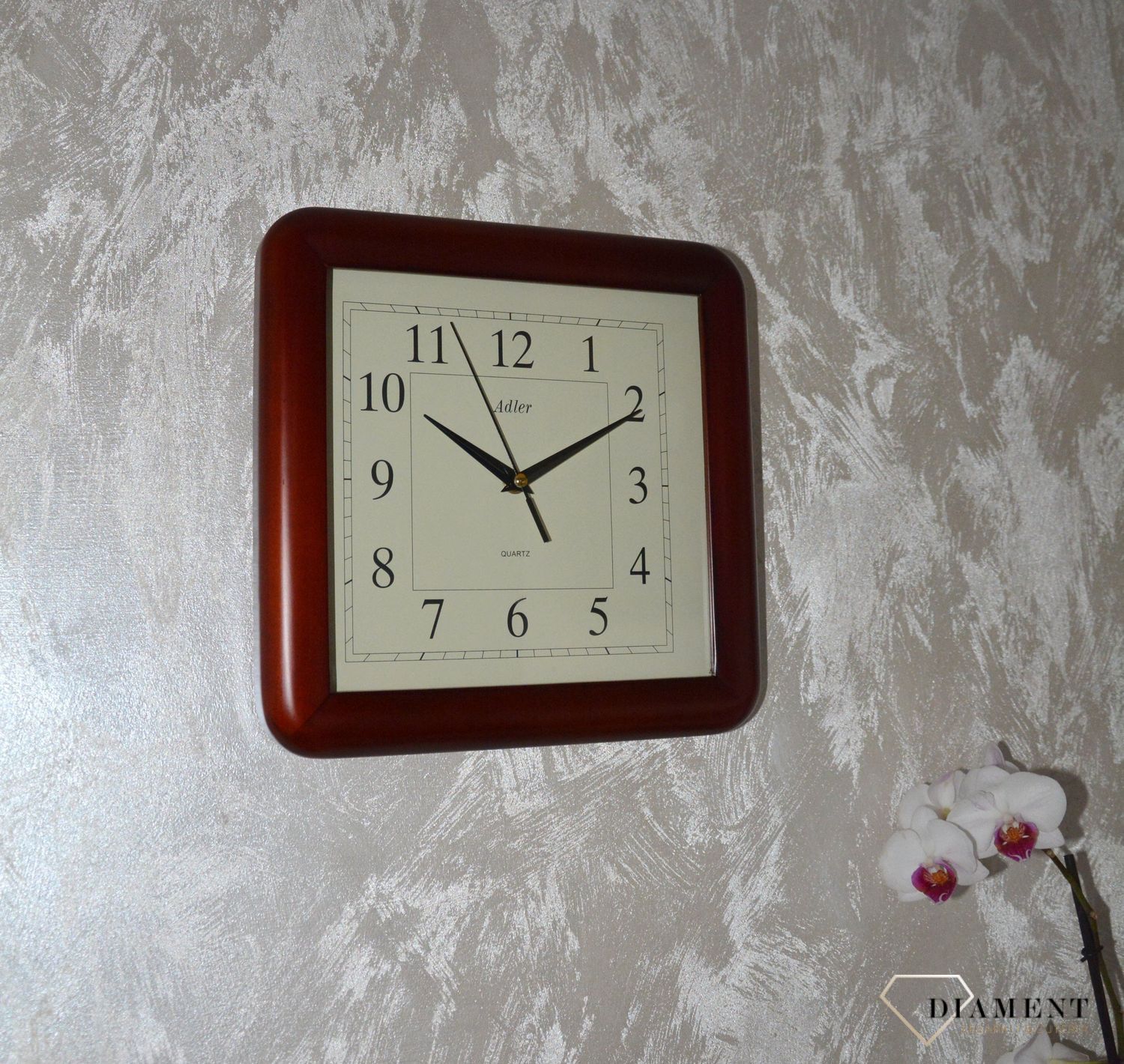 Zegar ścienny drewniany Adler 21047CH (4).JPG
