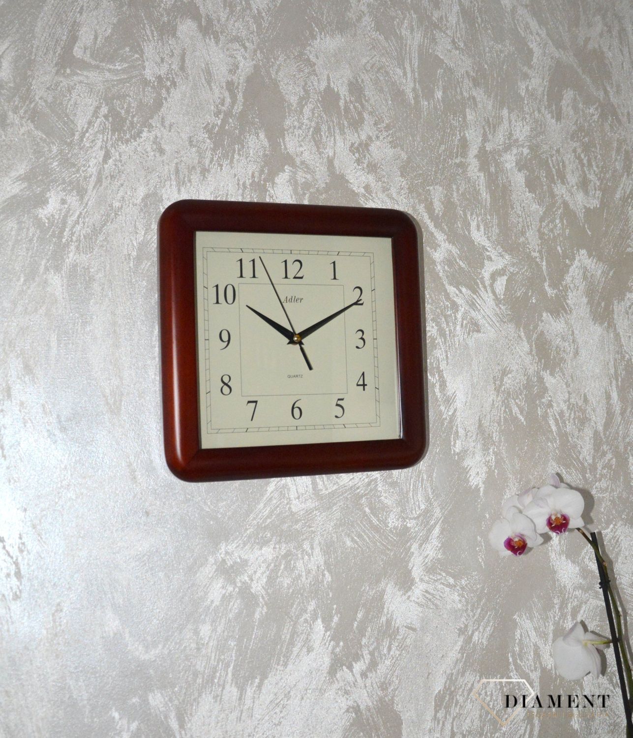 Zegar ścienny drewniany Adler 21047CH (4).JPG