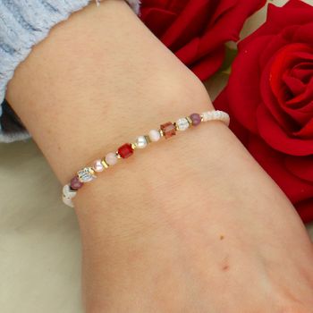 Bransoletka Coeur de Lion Princess Mix 210530-0319 złota – kryształy Swarovski®, elegancka (2).jpg