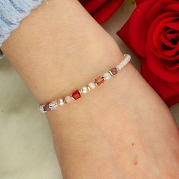 Bransoletka Coeur de Lion Princess Mix 210530-0319 złota – kryształy Swarovski®, elegancka (3).jpg