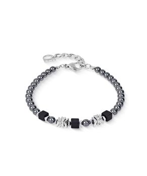 Bransoletka COEUR DE LION Beads & Pearls Anthracite.jpg
