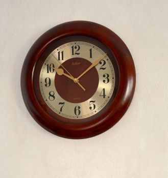 Zegar ścienny drewniany Drewno mahoń 21090CH ✓Zegary ścienne ✓Zegary na ścianę  ✓ Drewniany zegar✓  Autoryzowany sklep✓ Kurier Gratis 24h (2).JPG