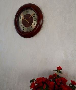 Zegar ścienny drewniany Drewno mahoń 21090CH ✓Zegary ścienne ✓Zegary na ścianę  ✓ Drewniany zegar✓  Autoryzowany sklep✓ Kurier Gratis 24h (5).JPG