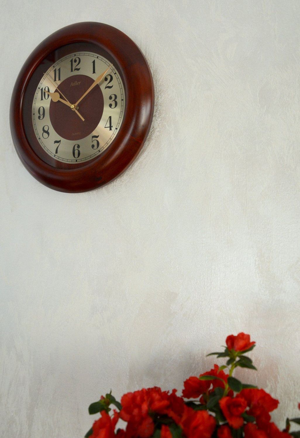 Zegar ścienny drewniany Drewno mahoń 21090CH ✓Zegary ścienne ✓Zegary na ścianę  ✓ Drewniany zegar✓  Autoryzowany sklep✓ Kurier Gratis 24h (2).JPG