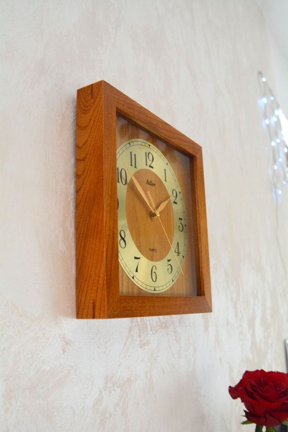 Zegar ścienny Adler 21091D. ✓Zegary ścienne✓Zegary na ścianę ✓ Drewniany zegar✓  Autoryzowany sklep✓ Kurier Gratis 24h✓ Gwarancja najniższej ceny✓Zwrot 30 dni✓Negocjacje ➤Zapraszamy!.jpg