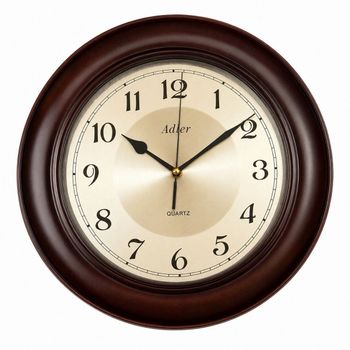 Zegar ścienny drewniany Adler 21147W – okrągły, wenge 28 cm.jpg