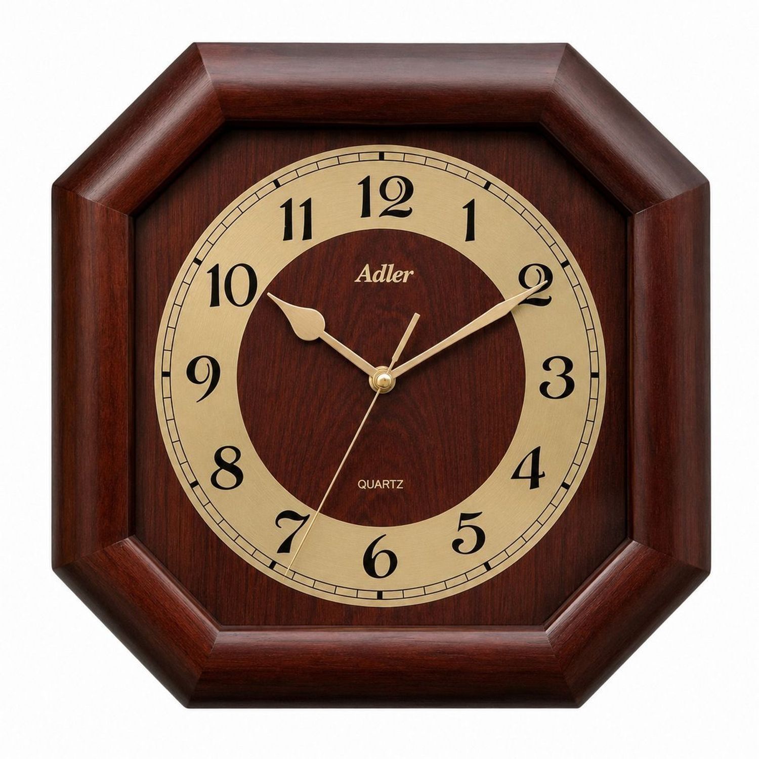 Zegar Ścienny Adler 21148W  21148-W2 – Drewniany, Kwarcowy, Wenge.jpg