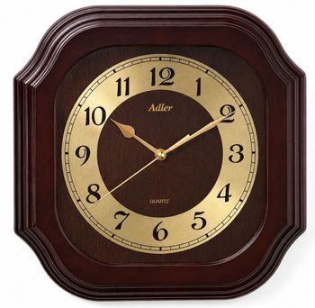 Zegar Ścienny Adler 21149W – Drewniany, Kwarcowy, Wenge.jpg