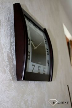 Zegar ścienny drewniany Adler 21157W to drewniany zegar na ścianę  ✓Zegary ścienne  (9).JPG
