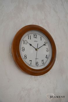 Zegar ścienny marki Adler 21182D. ✓Zegary ścienne✓Zegary na ścianę  ✓ Drewniany zegar✓  Autoryzowany sklep✓ Kurier Gratis 24h✓ (8).JPG