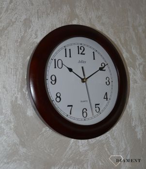 Zegar ścienny marki Adler 21182W ✓Zegary ścienne✓Zegary na ścianę  ✓ Drewniany zegar✓  Autoryzowany sklep✓ Kurier Gratis 24h✓ (5).JPG