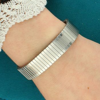 Zegarek damski Timemaster ZQTIM-212-34 srebrny bransoleta elastyczna bransoleta.jpg