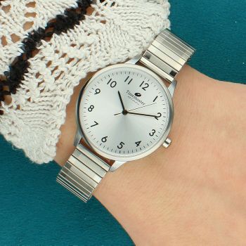 Zegarek damski Timemaster ZQTIM-212-34 srebrny bransoleta elastyczna srebrny.jpg