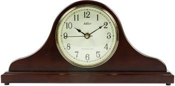Zegar kominkowy drewniany Adler 22012W – kwarcowy, mahoniowy, z biciem.jpg