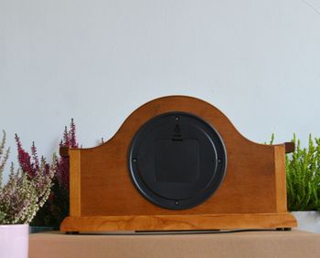 Zegar kominkowy drewniany Adler 22129D w kolorze dębowym z czytelną tarczą ⏰ Zegary kominkowe ✓ zegary drewniane✓ wymarzony prezent  (1).JPG