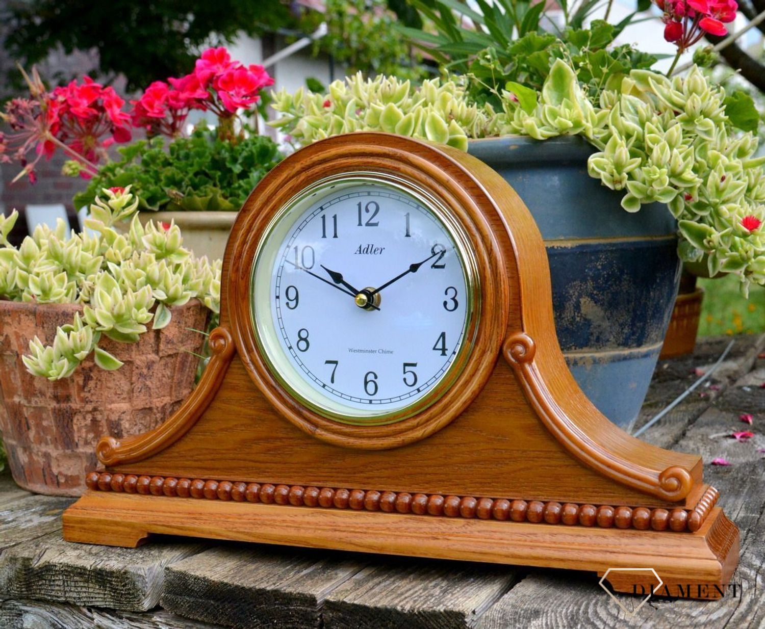 zegar dębowy na kominek 22130.jpg