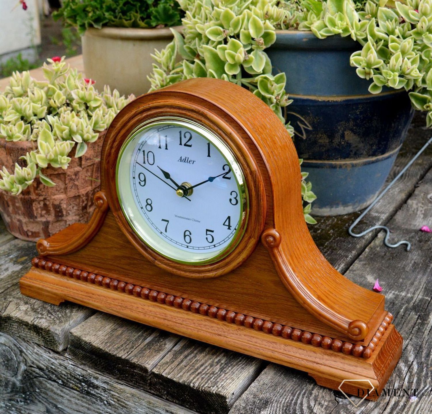 zegar dębowy na kominek 22130.jpg