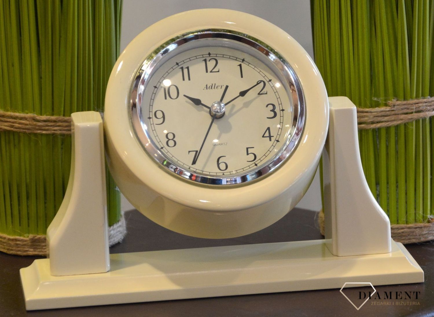 Zegar kominkowy Adler 22138✓ Zegar kominkowy drewniany (1).jpg