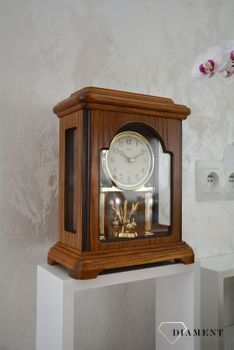 Zegar kominkowy drewniany Adler 22141D. ✓ Zegary kominkowe ✓ zegary drewniane✓ wymarzony prezent ✓ Grawer 0zł✓Zwrot 30 dni✓Negocjacje ➤Zapraszamy! (1).JPG