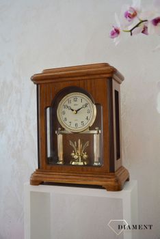 Zegar kominkowy drewniany Adler 22141D. ✓ Zegary kominkowe ✓ zegary drewniane✓ wymarzony prezent ✓ Grawer 0zł✓Zwrot 30 dni✓Negocjacje ➤Zapraszamy! (3).JPG