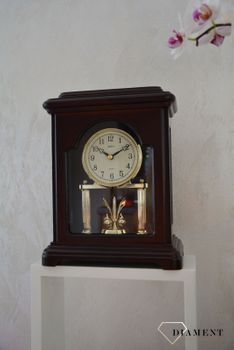 Zegar kominkowy drewniany Adler 22141W (4).JPG