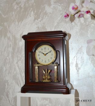 Zegar kominkowy drewniany Adler 22141W (5).JPG