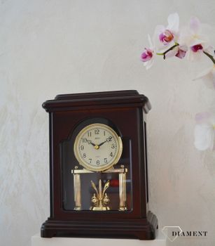 Zegar kominkowy drewniany Adler 22141W (6).JPG