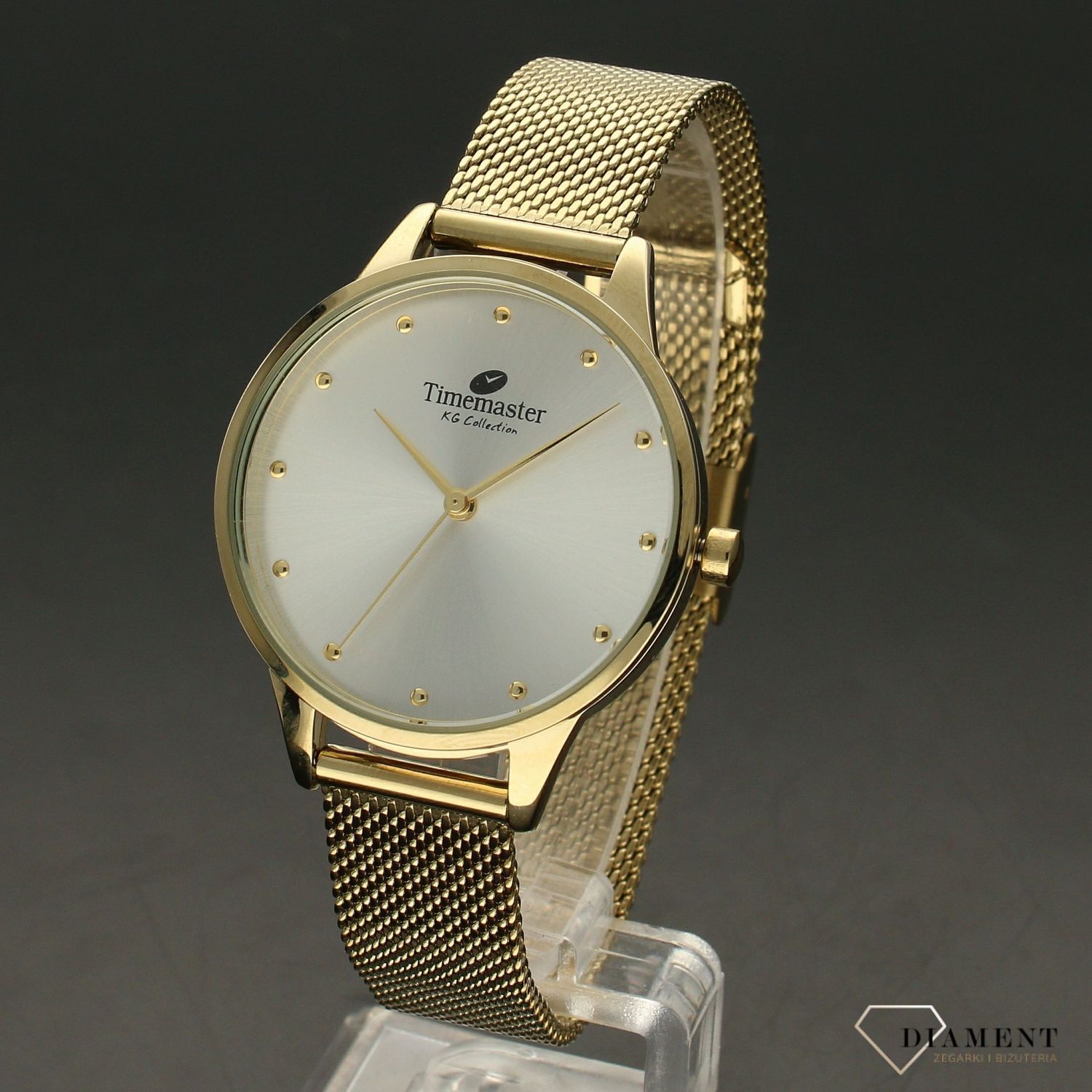 Zegarek damski na bransolecie w kolorze złotym Timemaster 223-4S (1).jpg