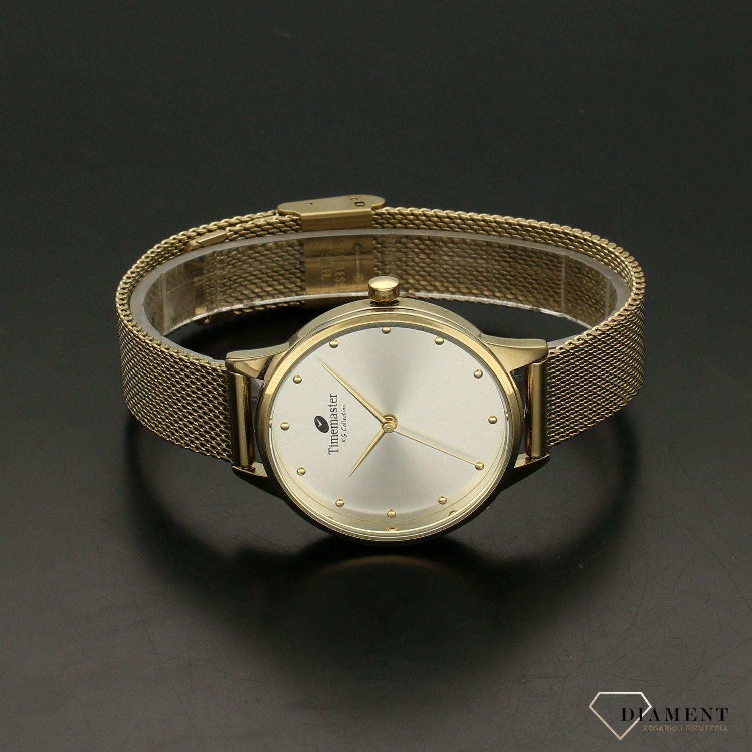 Zegarek damski na bransolecie w kolorze złotym Timemaster 223-4S (1).jpg