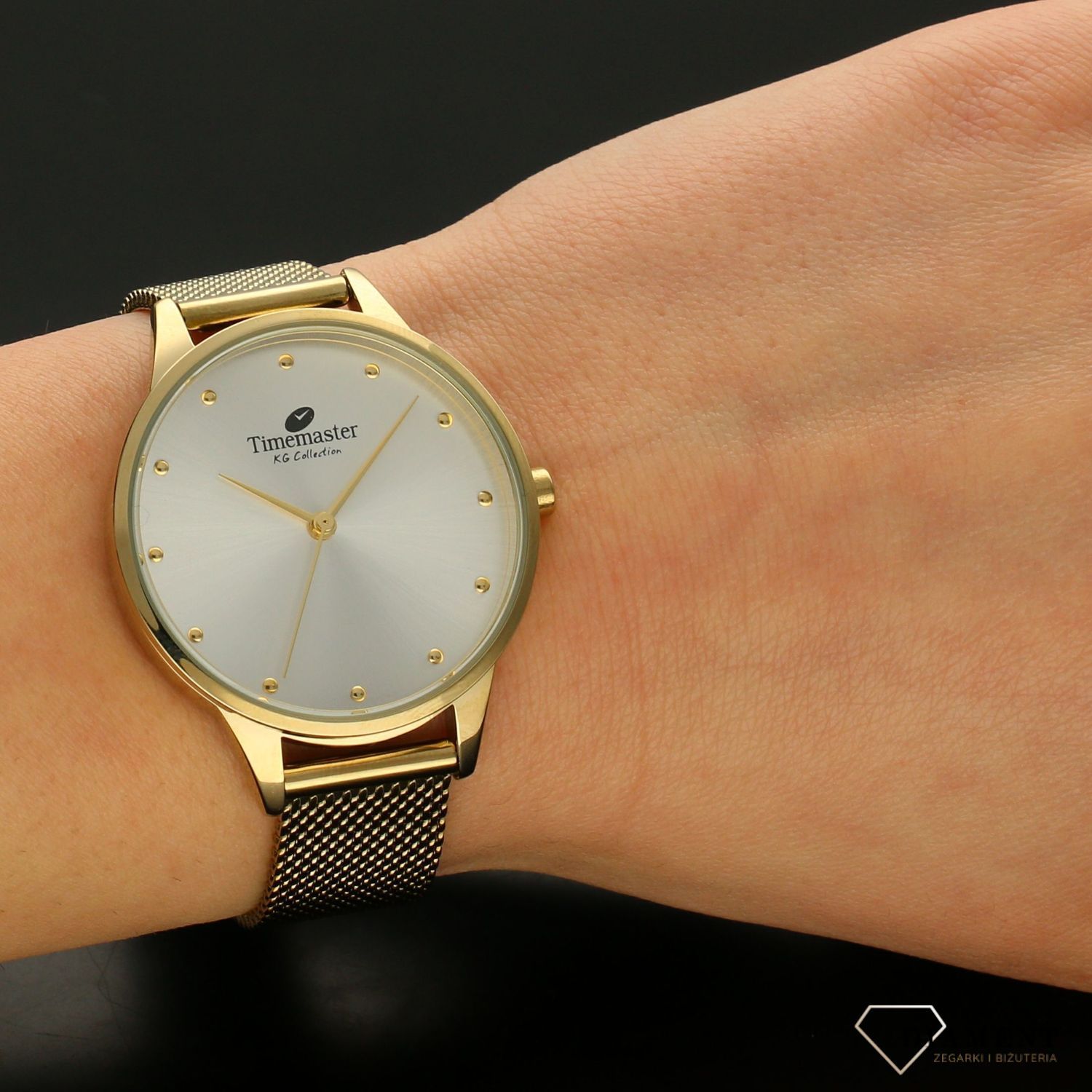 Zegarek damski na bransolecie w kolorze złotym Timemaster 223-4S (1).jpg
