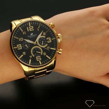 Zegarek męski na złotej bransolecie Timemaster 229-1 złoty (5).jpg