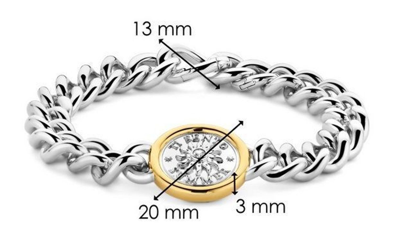 Srebrna bransoletka Ti Sento z monetą TI SENTO SUMMER 23038ZY (2).jpg