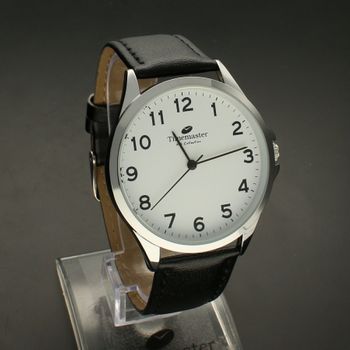 Zegarek męski Timemaster 231-7 klasyczny na pasku. Zegarek męski. Zegarek męski o klasycznym wyglądzie na czarnym skórzanym pask (3).jpg