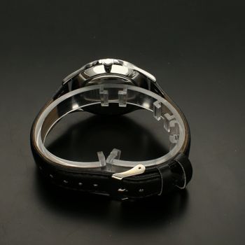 Zegarek męski Timemaster 231-7 klasyczny na pasku. Zegarek męski. Zegarek męski o klasycznym wyglądzie na czarnym skórzanym pask (5).jpg