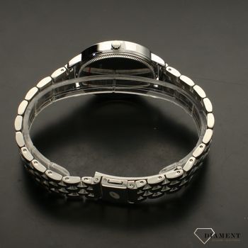 Zegarek damski na bransolecie TIMEMASTER 237-4. Bransoleta w kolorze srebrnym. Tarcza zegarka srebrna umieszczona w srebrnej kop (1).jpg