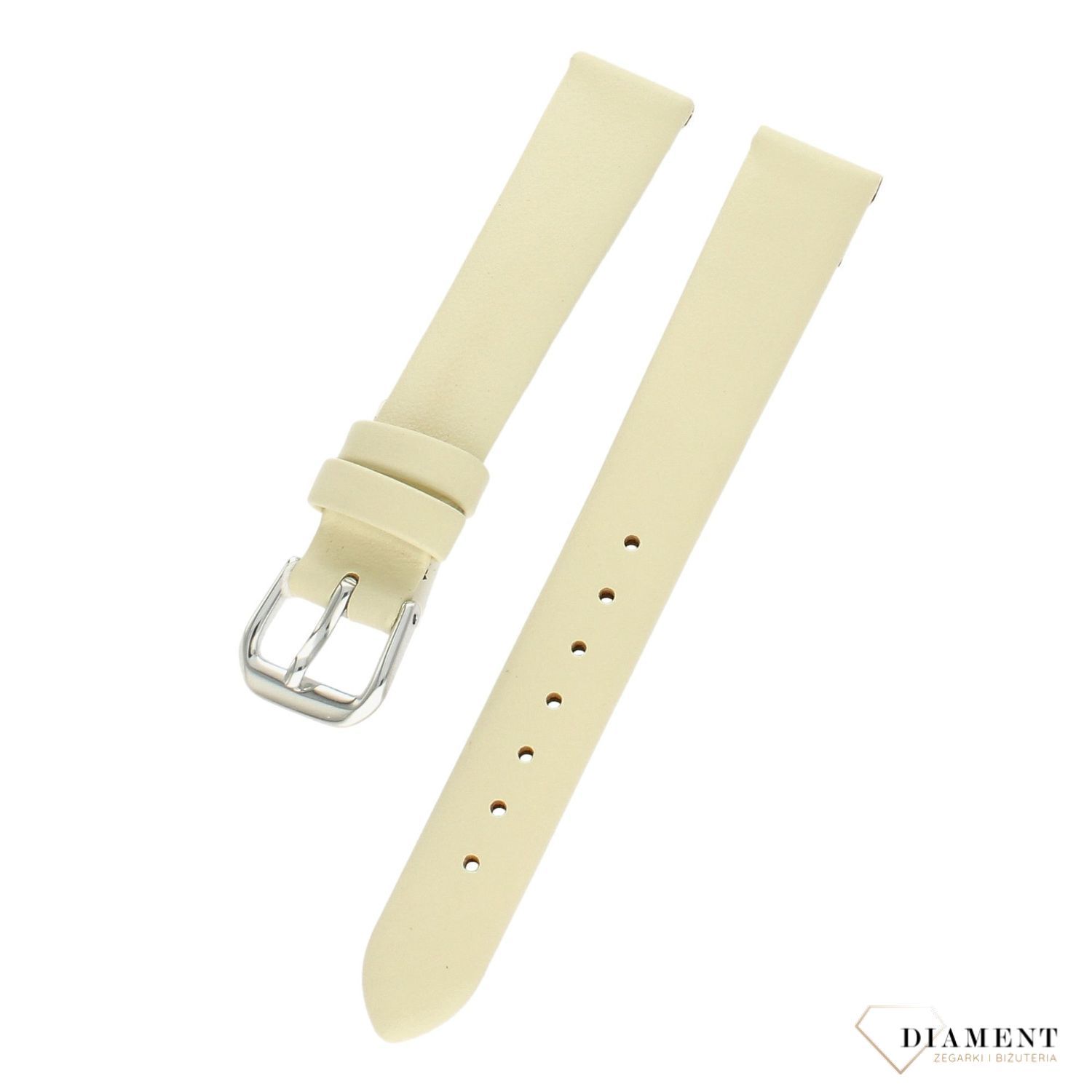 Pasek do zegarka beżowy skórzany Condor 'Beżowy mat' 241R (1).jpg