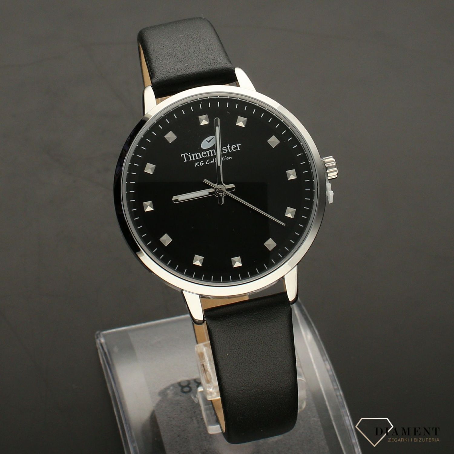 Zegarek damski na skórzanym pasku Timemaster 246-10.  Zegarek damski na pasku. Zegarek damski klasyczny. Zegarek damski na skórzanym pasku. Zegarek damski na każdą okazję. Zegarek damski.jpg