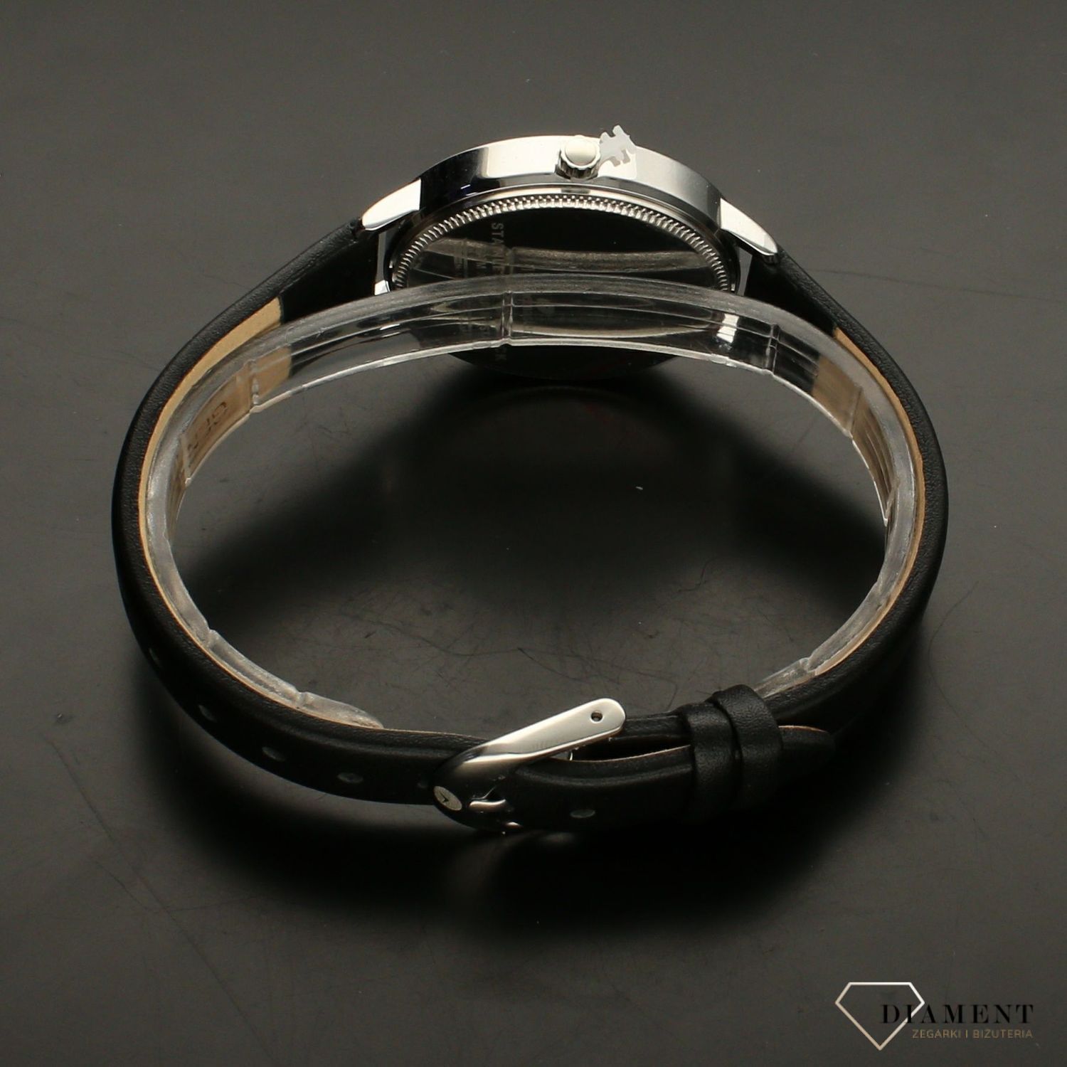 Zegarek damski na skórzanym pasku Timemaster 246-10.  Zegarek damski na pasku. Zegarek damski klasyczny. Zegarek damski na skórzanym pasku. Zegarek damski na każdą okazję. Zegarek damski.jpg