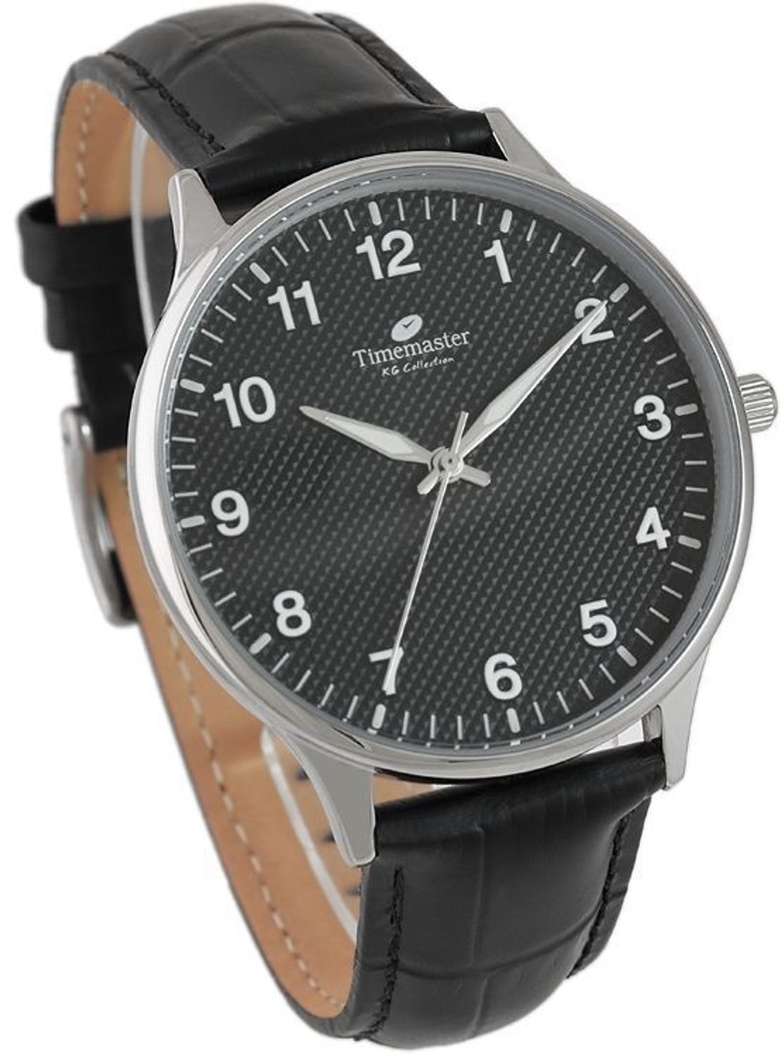 Zegarek męski na pasku TIMEMASTER 251-2 'Czarny Klasyk'.jpg