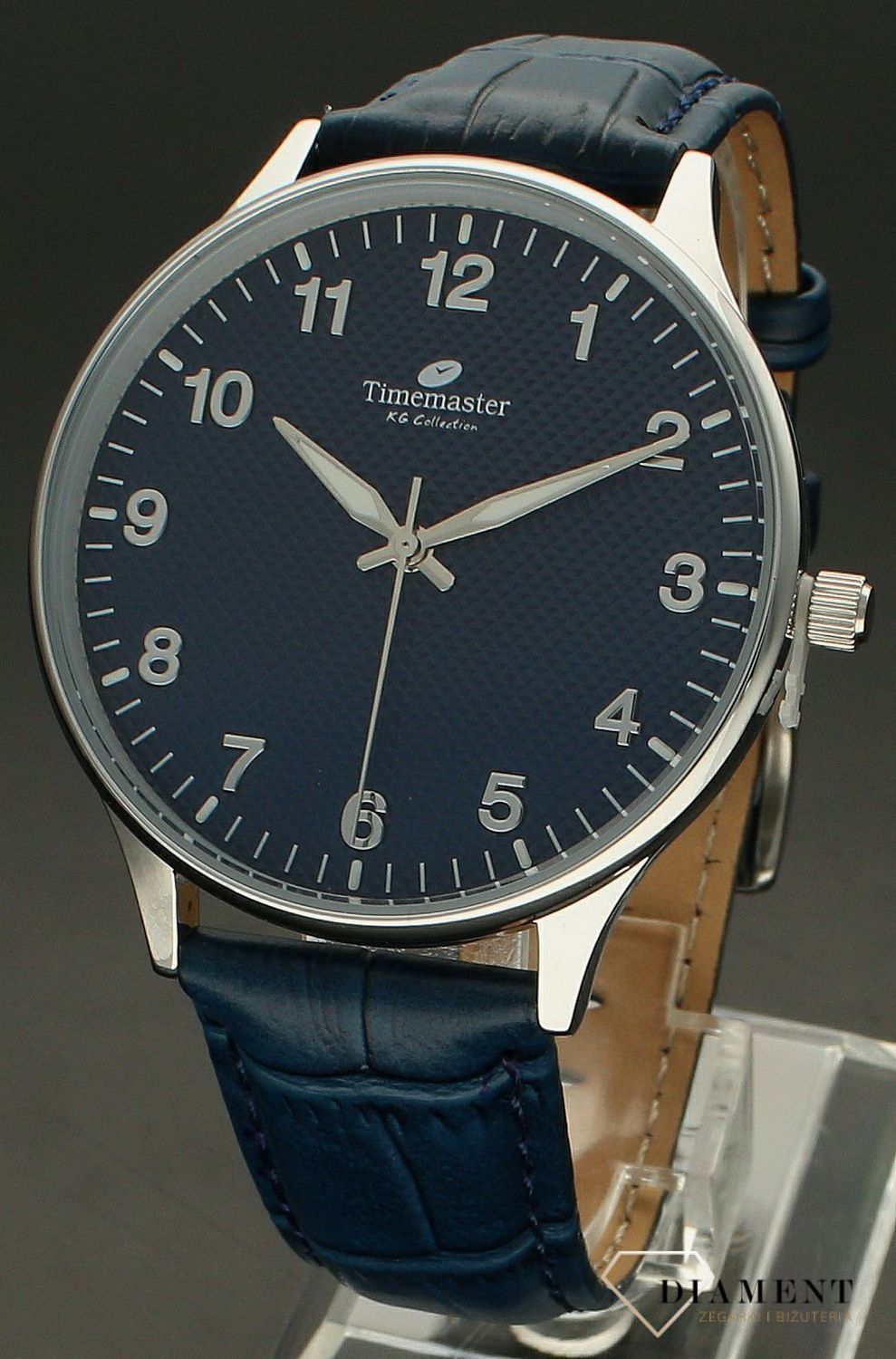 Zegarek męski na pasku TIMEMASTER 251-4 'Niebieski Klasyk'.jpg