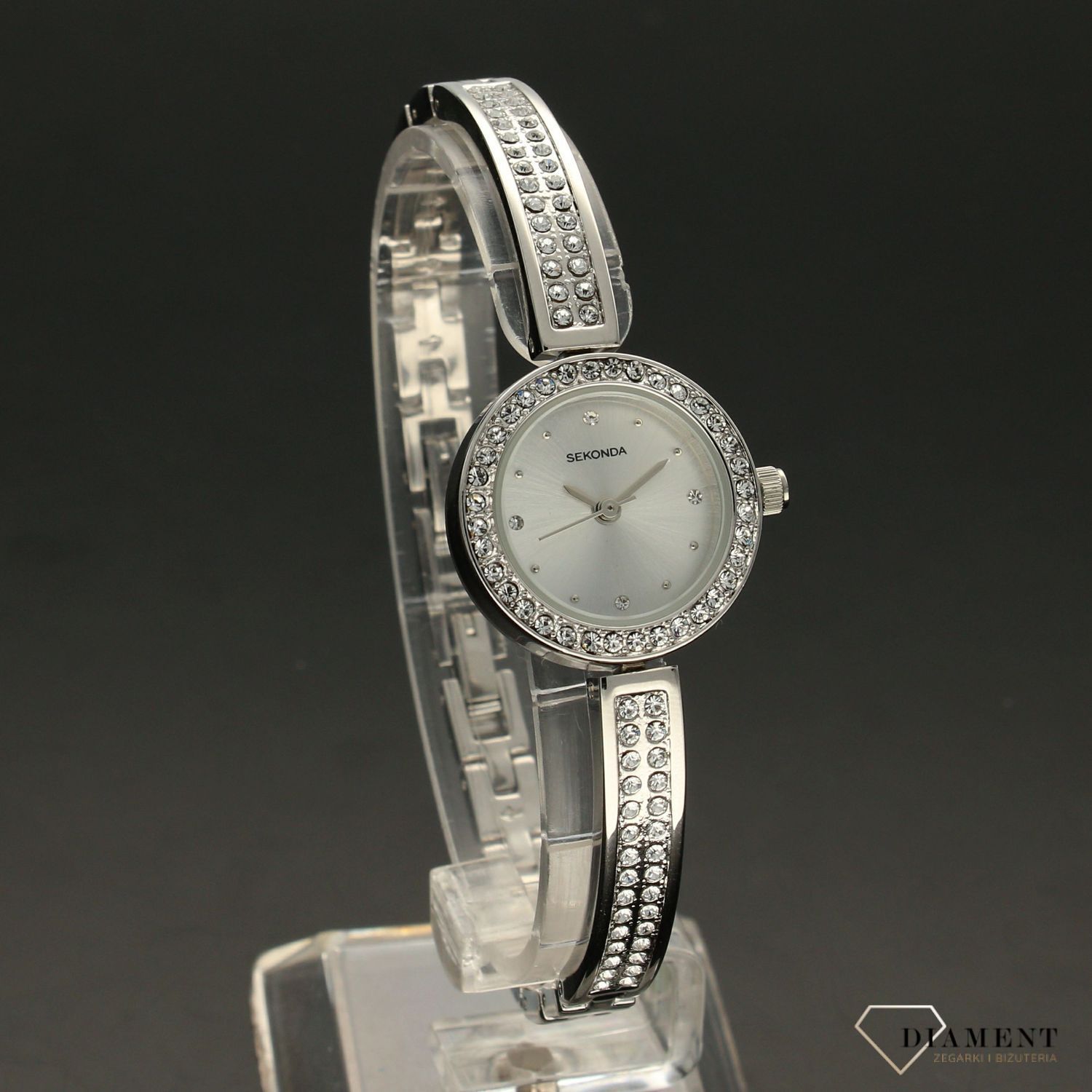 Zestaw prezentowy zegarek z naszyjnikiem, bransoletką i kolczykami 2528G 'Miłosne szczere serca' (1).jpg