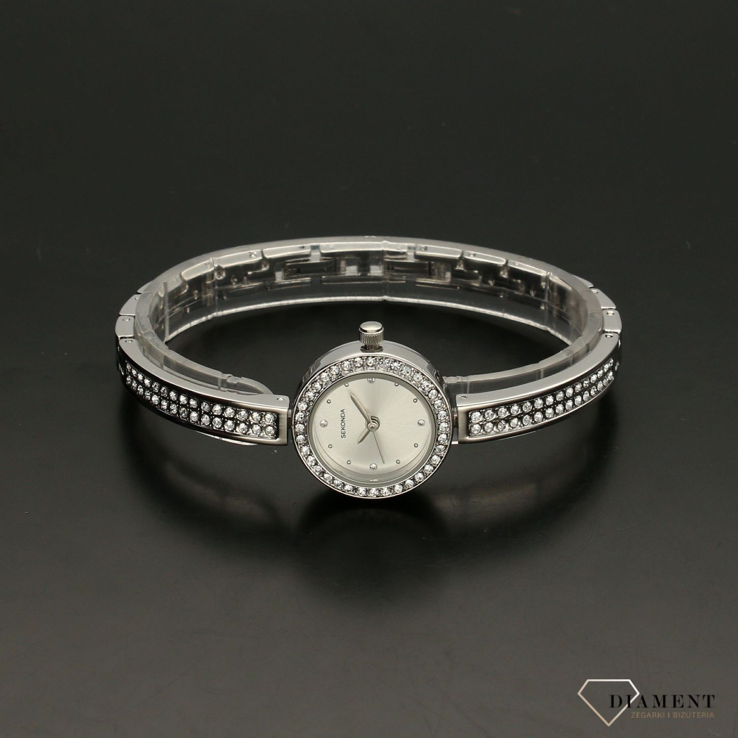 Zestaw prezentowy zegarek z naszyjnikiem, bransoletką i kolczykami 2528G 'Miłosne szczere serca' (1).jpg