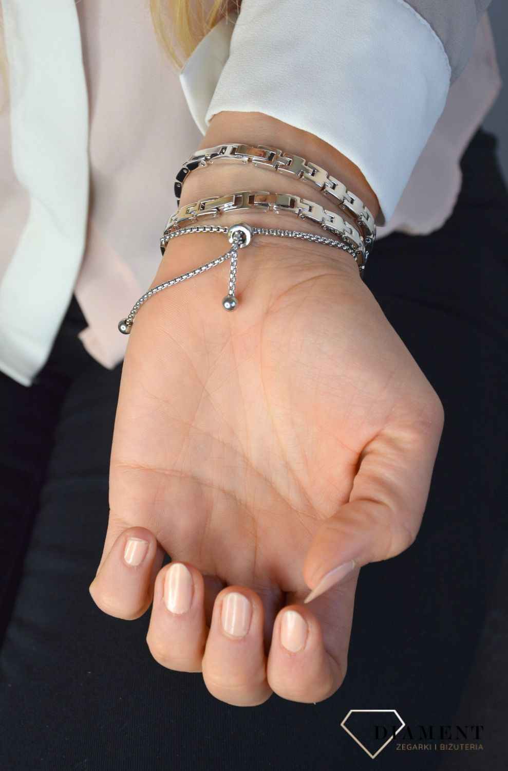 Zestaw prezentowy zegarek z naszyjnikiem, bransoletką i kolczykami 2528G 'Miłosne szczere serca' (1).jpg