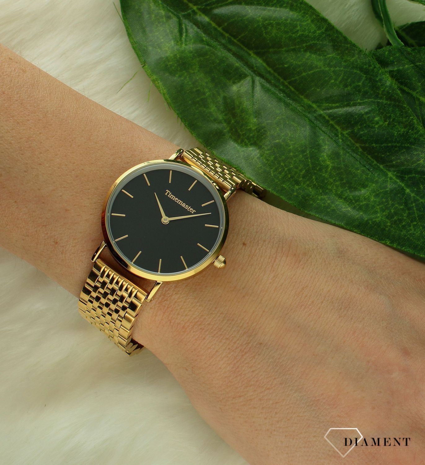 Zegarek damski na bransolecie złotej Timemaster 256-04.jpg