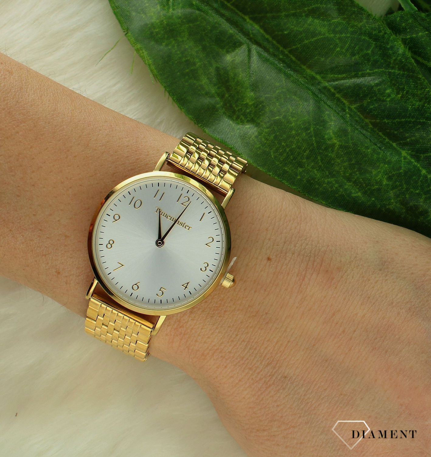 Zegarek damski na złotej bransolecie Timemaster 256-06.jpg