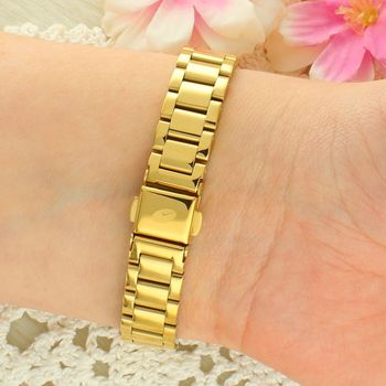 Zegarek damski Timemaster 265-07 złoty – zielona tarcza, cyrkonie, bransoleta stalowa, elegancki (1).jpg