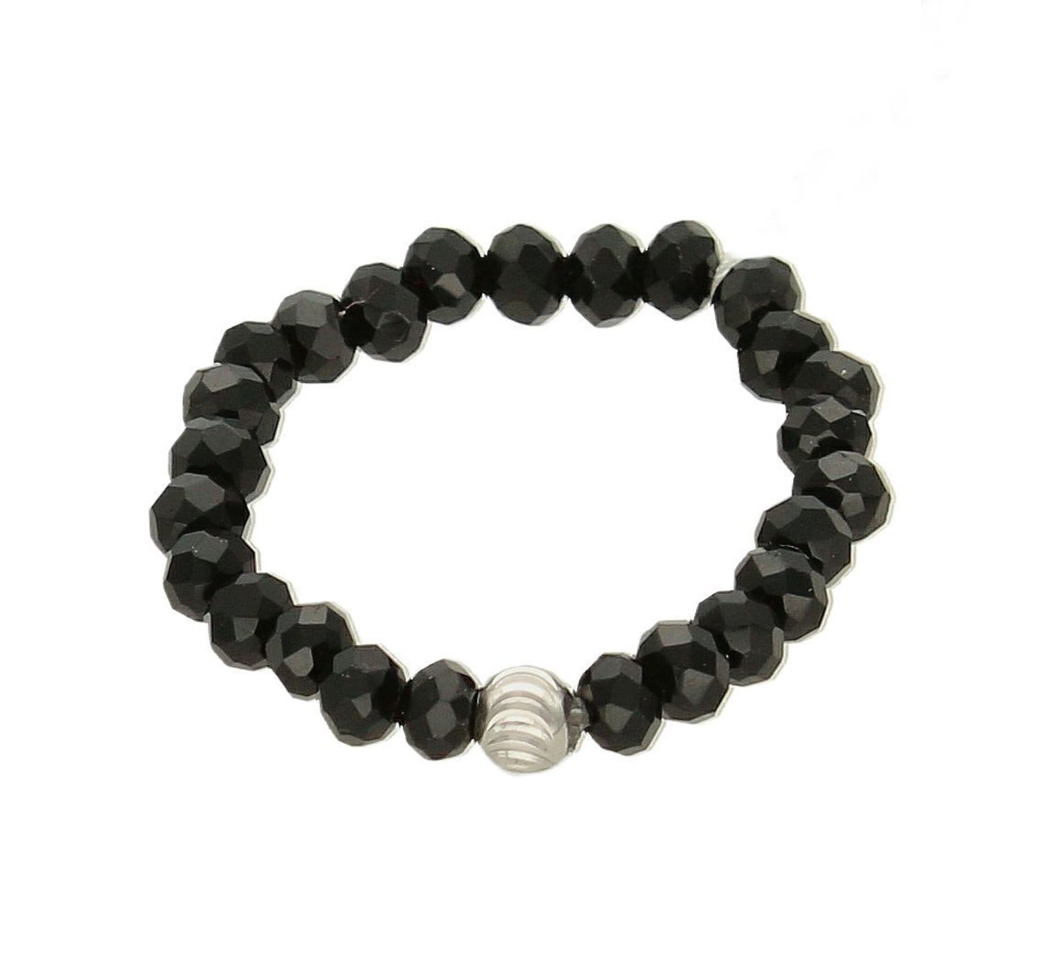 Modny pierścionek z ozdobnych kuleczek na gumce to intrygująca biżuteria która spodoba się niezależnej, odważnej kobiecie, kochającej wyraziste dodatki, które podkreślają osobowość. Wykonany został z srebra próby 925 (2).jpg