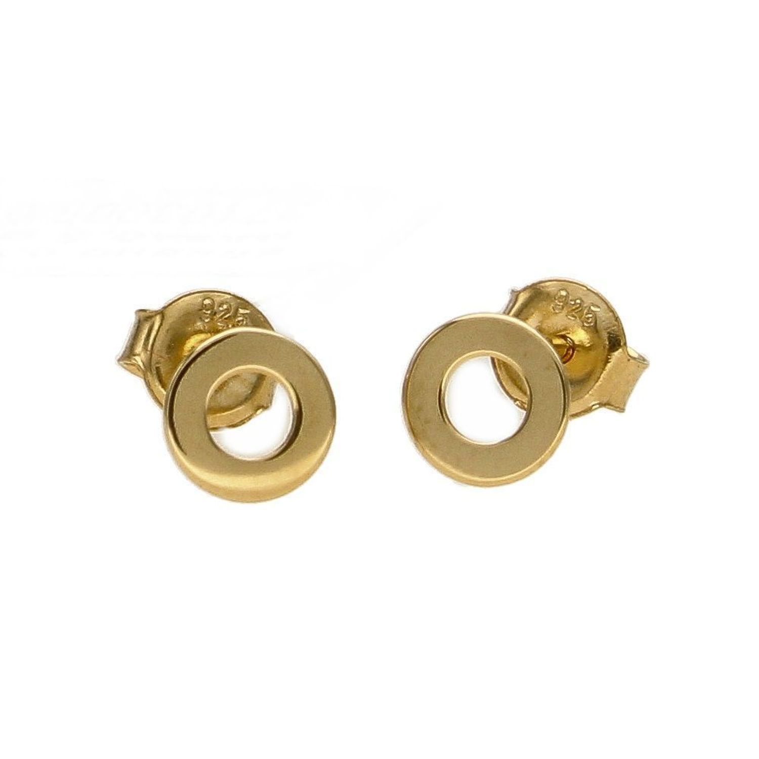 Srebrne kolczyki 925 pozłacane oponki 271030060120.jpg