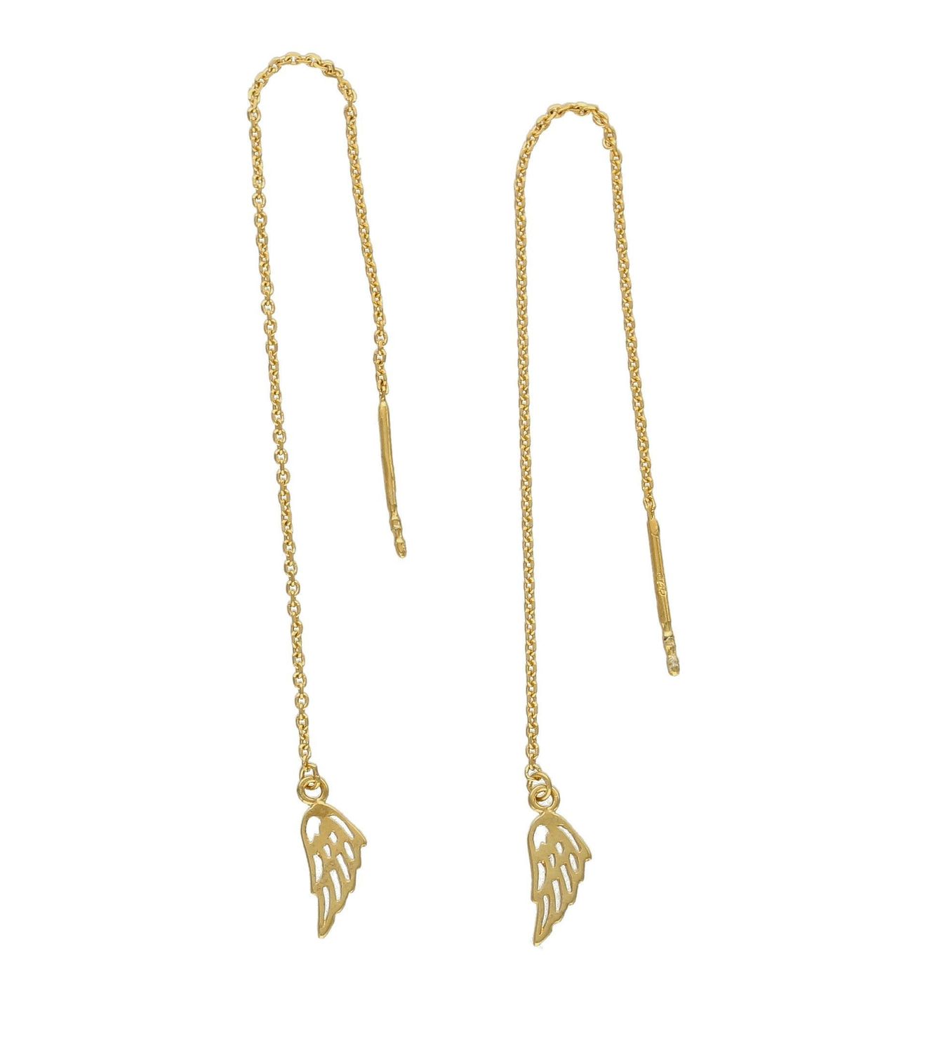 Kolczyki pozłacane  przeciągane skrzydełka  925 271030880180W.jpg