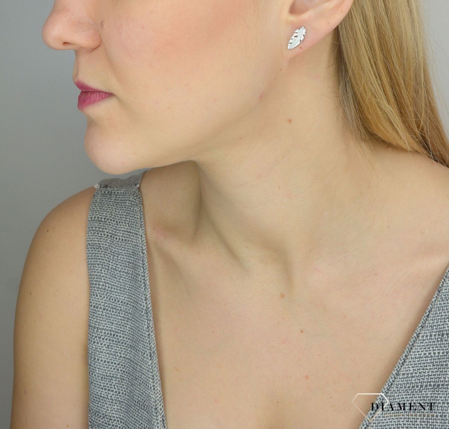 Srebrne kolczyki 925 pióra 271220760190.jpg